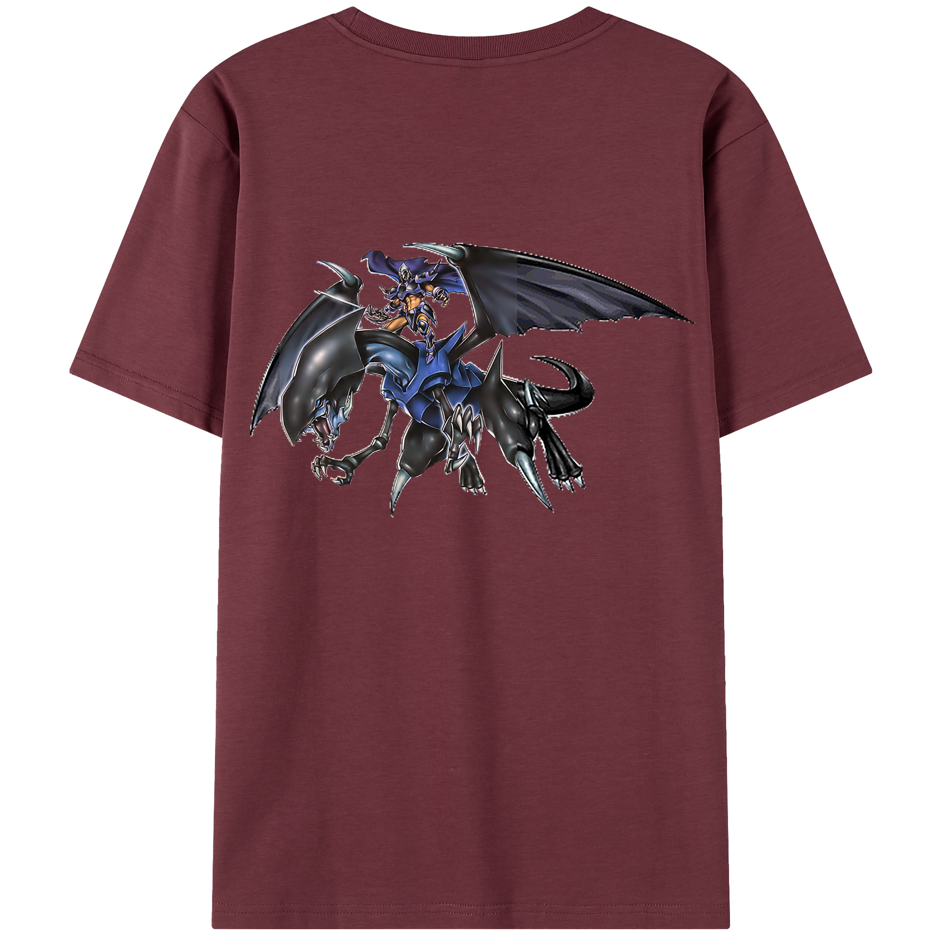 （画像用） 遊☆戯☆王 Yu-Gi-Oh! 綿100％半袖Tシャツ（背面プリント）